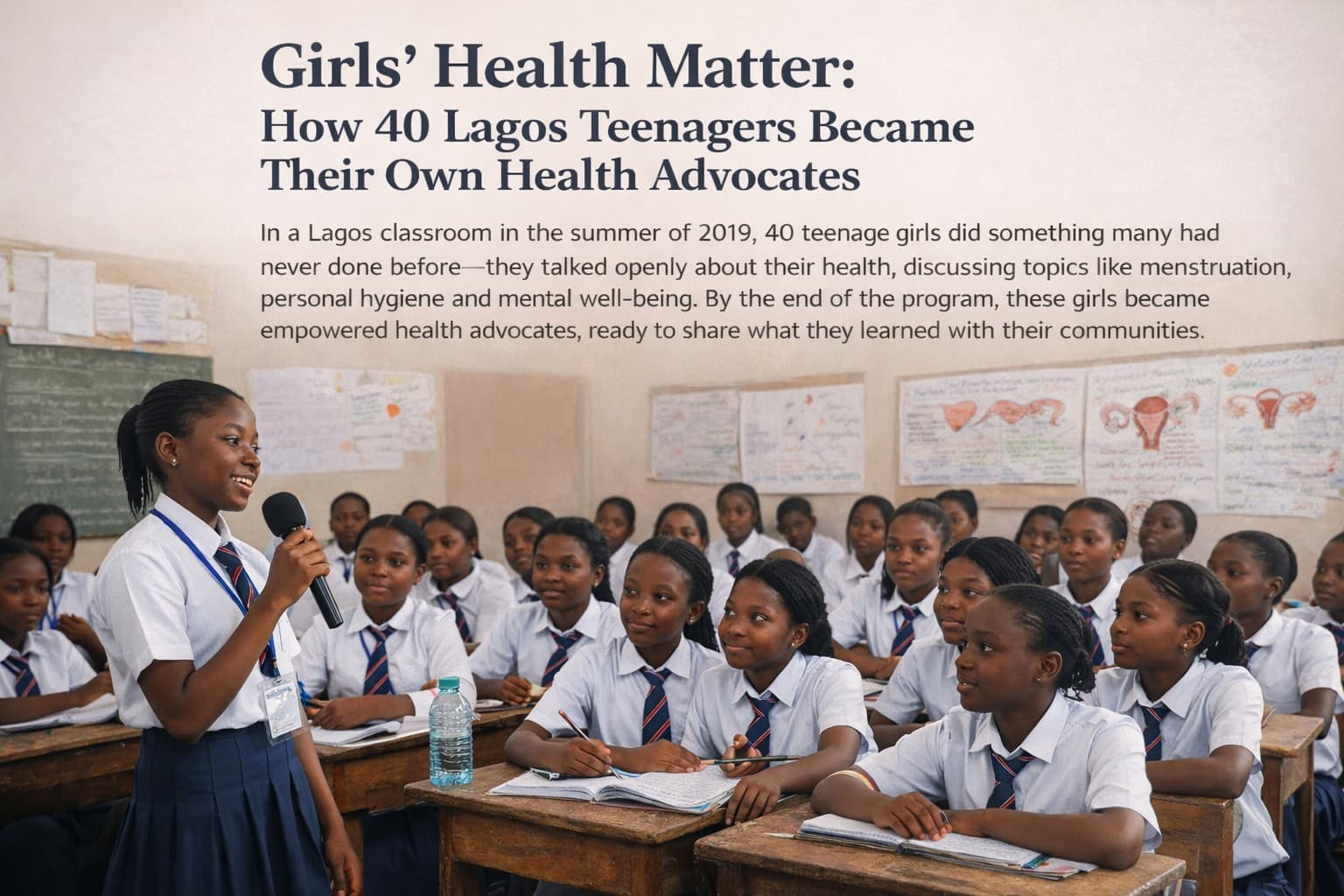 Girls Health Matter: How 40 Lagos Teenagers Became Their Own Health Advocates